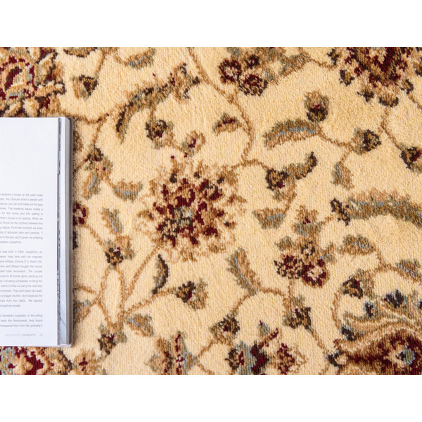 Astoria Grand Niles Performance Cream Rug & Reviews Wayfair